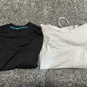 Black and Gray Sweatshirts woman’s size large